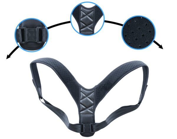 Medical Clavicle Posture Corrector Lower Back Correction Strap - Image 6