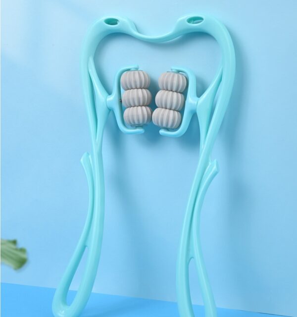 Multifunctional Manual Wheel Neck Massager Massage Relieve Roller Massage Tool - Image 5
